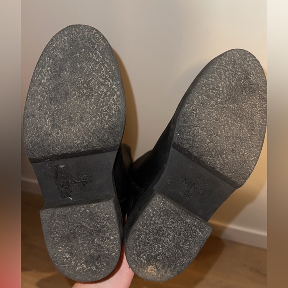 Mango Over the Knee Flat Boots in Black - Picture 14 of 15